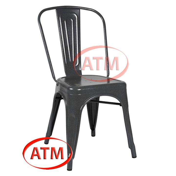 Ghế Tolix, ghế ăn, ghế cafe, ghế nội thất, ghế nhà hàng, ghế Tolix nhập khẩu ATM 008GCP