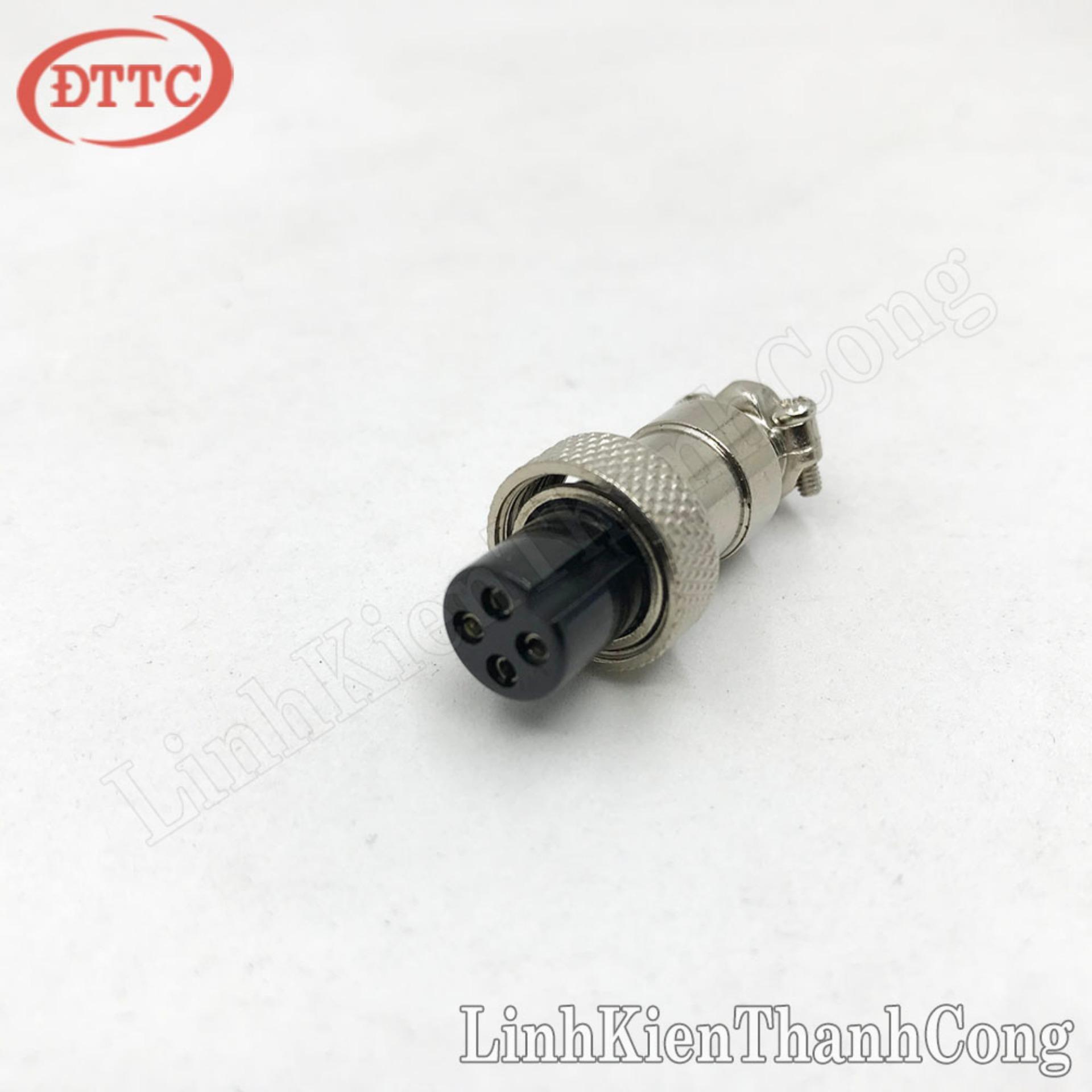 Giắc GX12-4P 12mm 4 Chân (Cái)