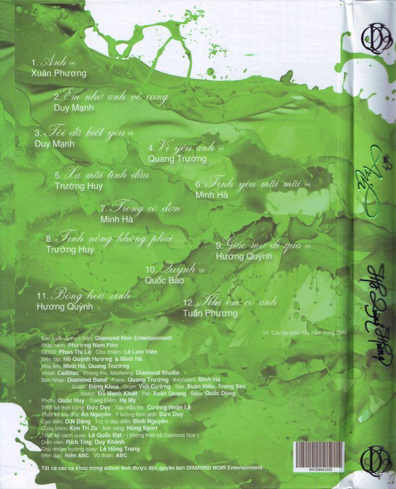 [MDCD] 3 Đĩa CD Hồ Quỳnh Hương Chọn lọc