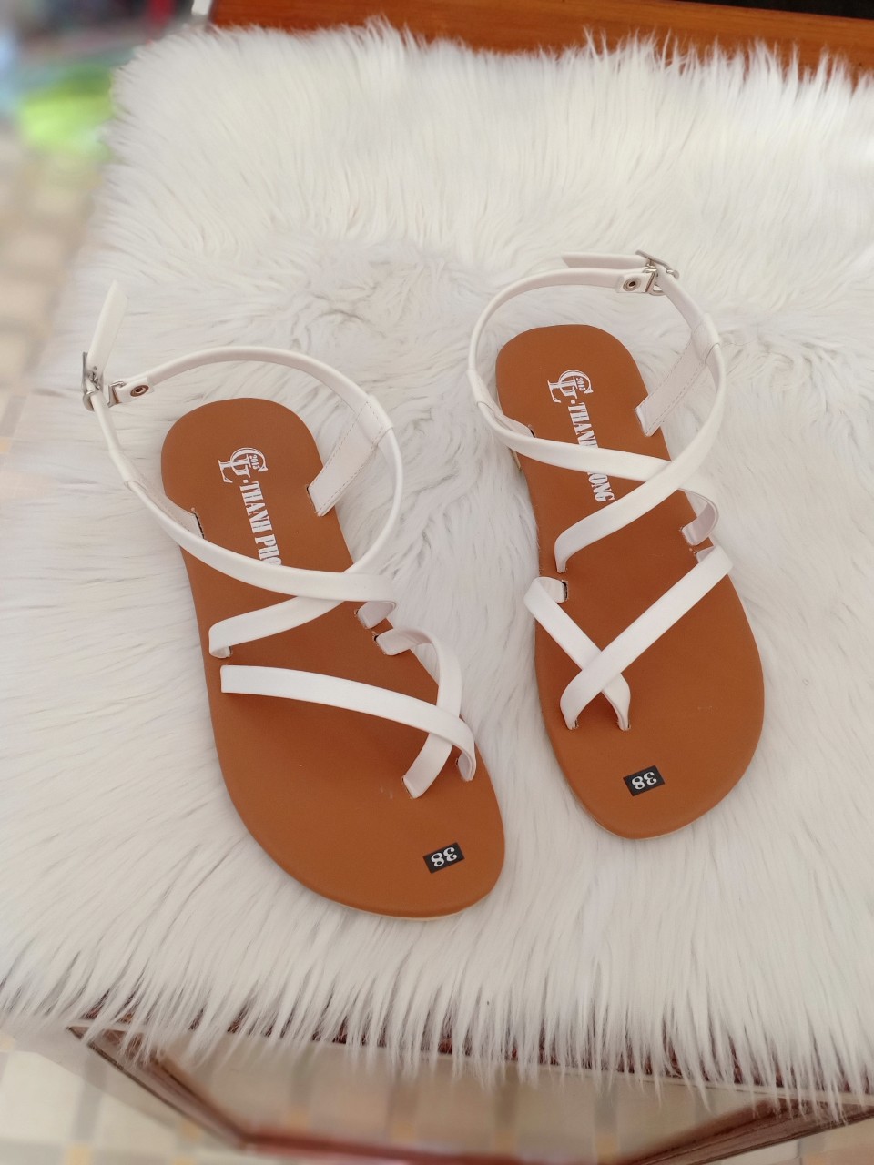 GIÀY SANDAL NỮ QUAI GÀI XỎ NGÓN có size lớn 35-43