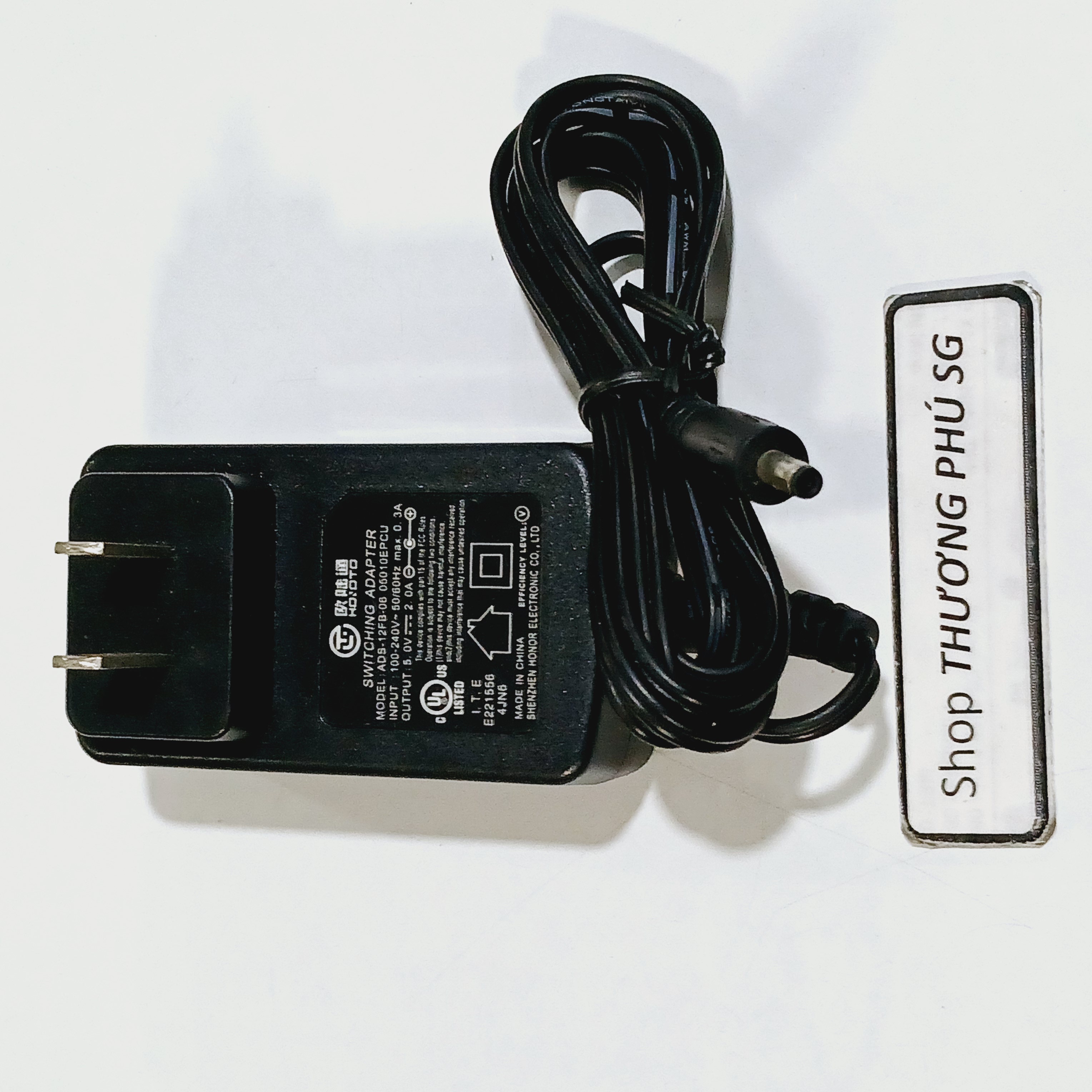 Nguồn Adapter DC 5V - 2A (Đầu 3.5mm X 1.35mm) (Nhiều hiệu khác nhau)