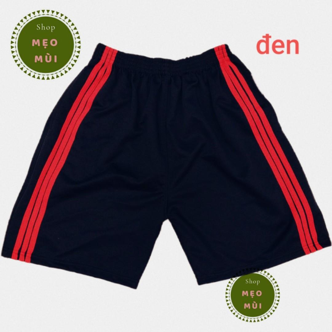 [HCM]Combo 4 quần đùi thun thể thao nam 3 sọc