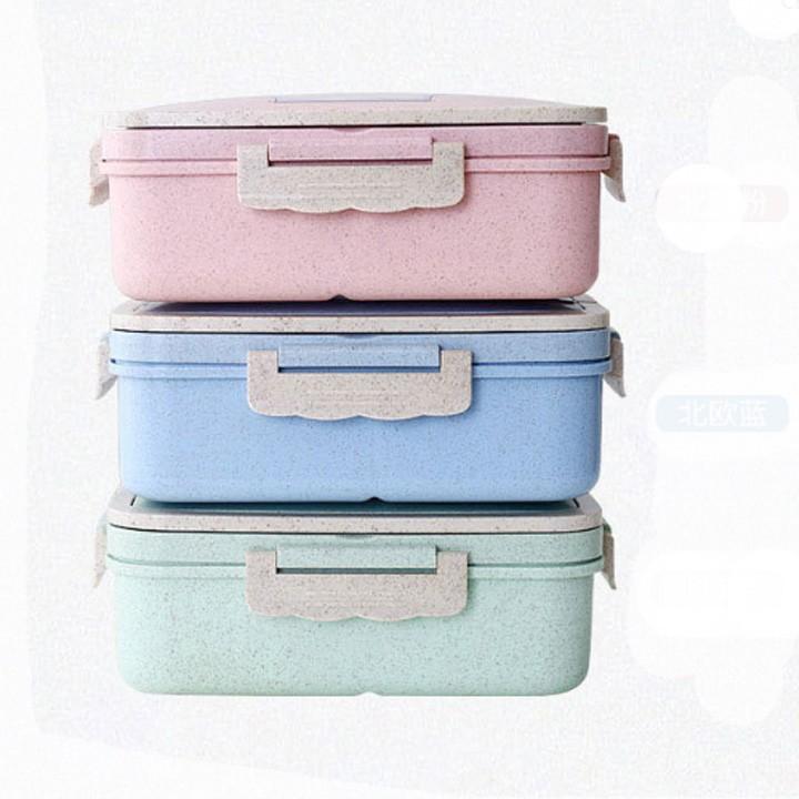 Hộp Cơm Lúa Mạch 3 Ngăn tiện lợi