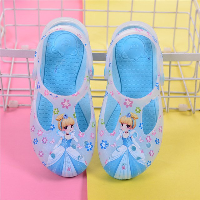 Giày búp bê bé gái hình Elsa QT63