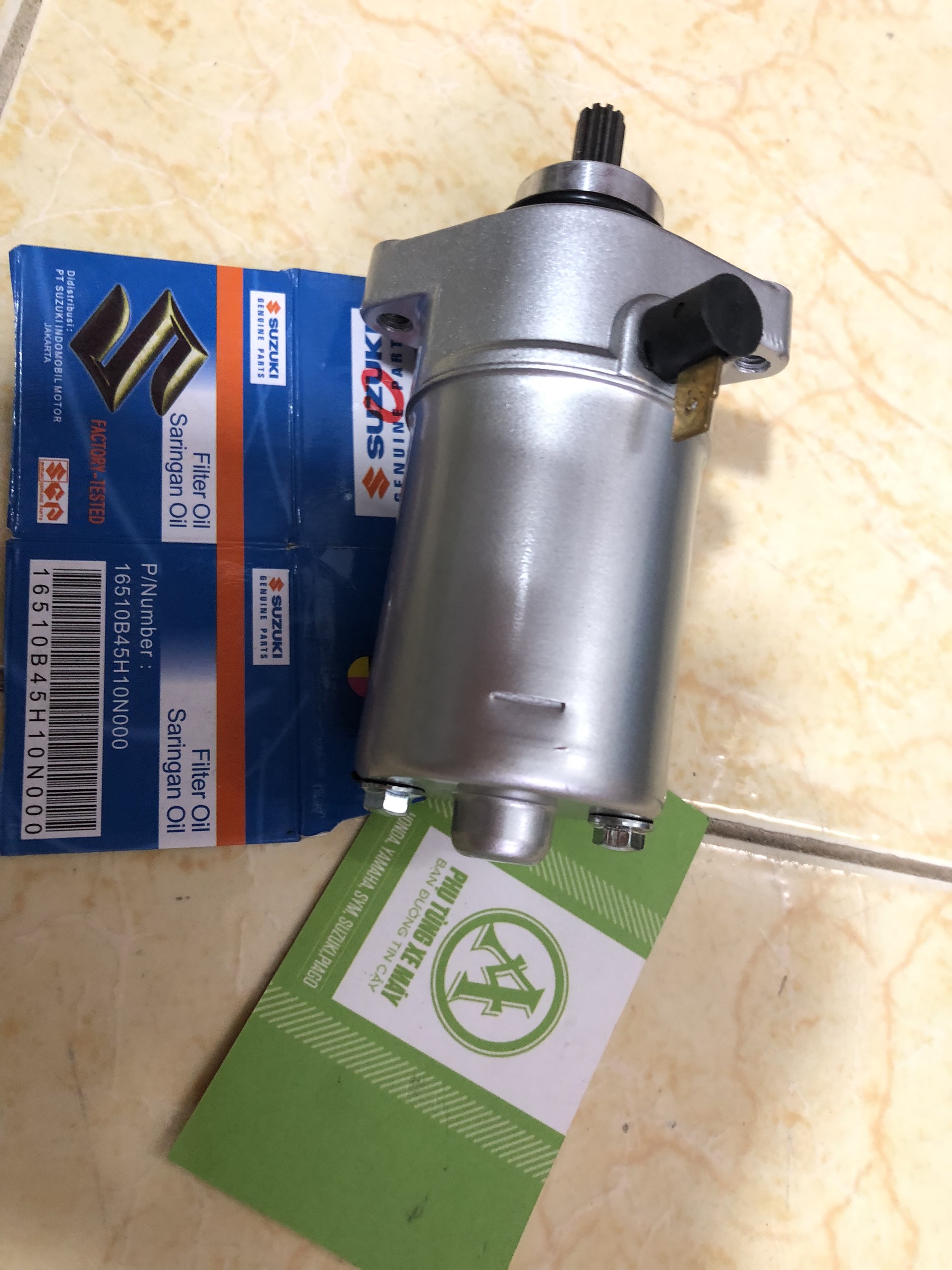 Mô Tơ Đề (Củ Đề) Xe Star - Angela 110cc