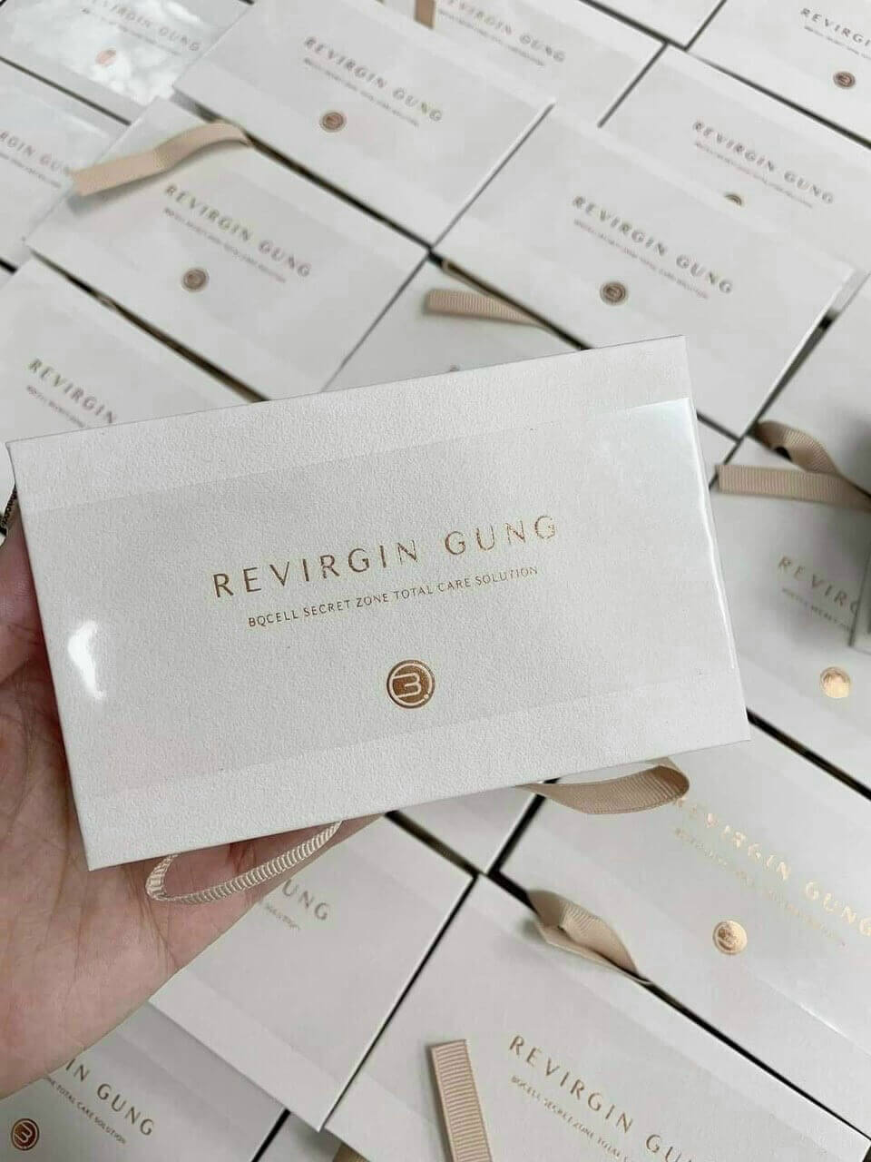 [Mẫu Mới] Viên Đặt Se Khít Revirgin Gung Bqcell Hàn Quốc 14 Viên