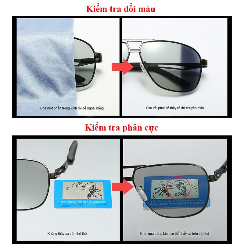 Miếng Test Mắt Kính Phân Cực Chống Chói Polarized