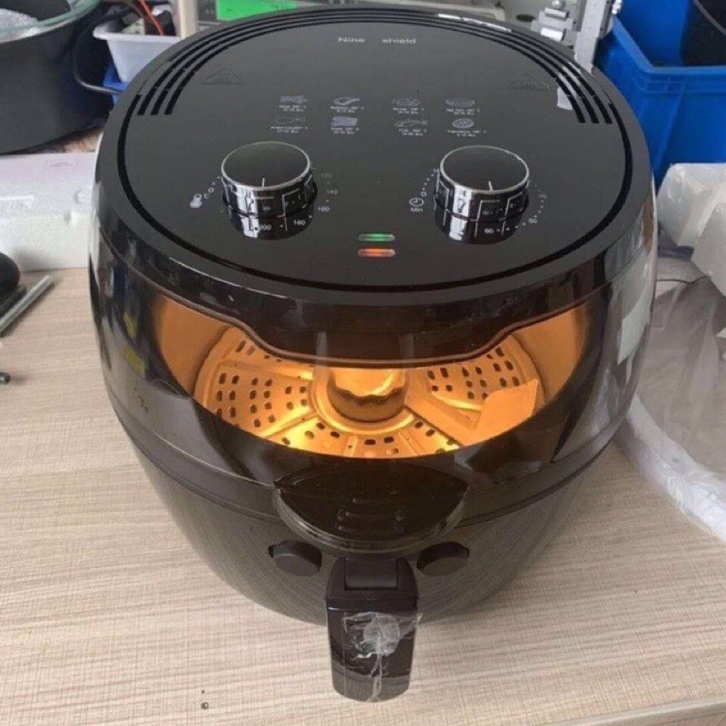 Nồi chiên không dầu Nine Shield 8L - Hàng nội địa Trung
