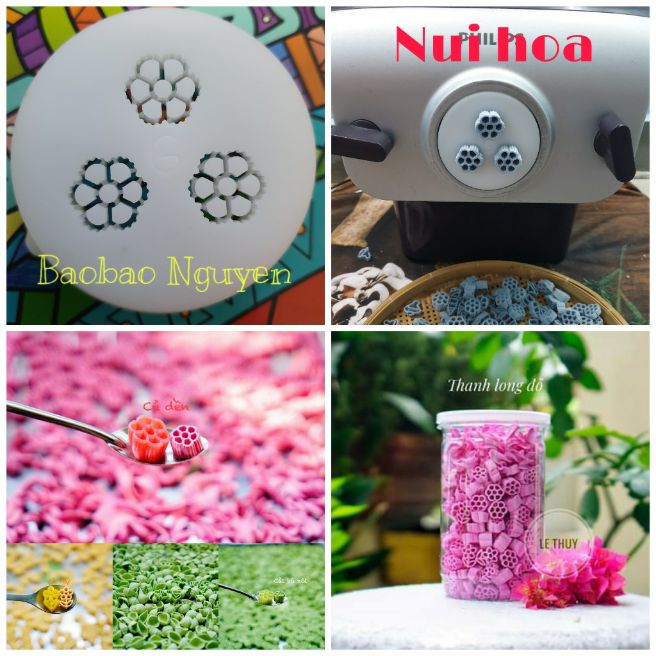 Khuôn nui hoa dùng cho máy làm mì Philips