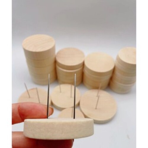Chân đế cắm búp bê, thú len handmade