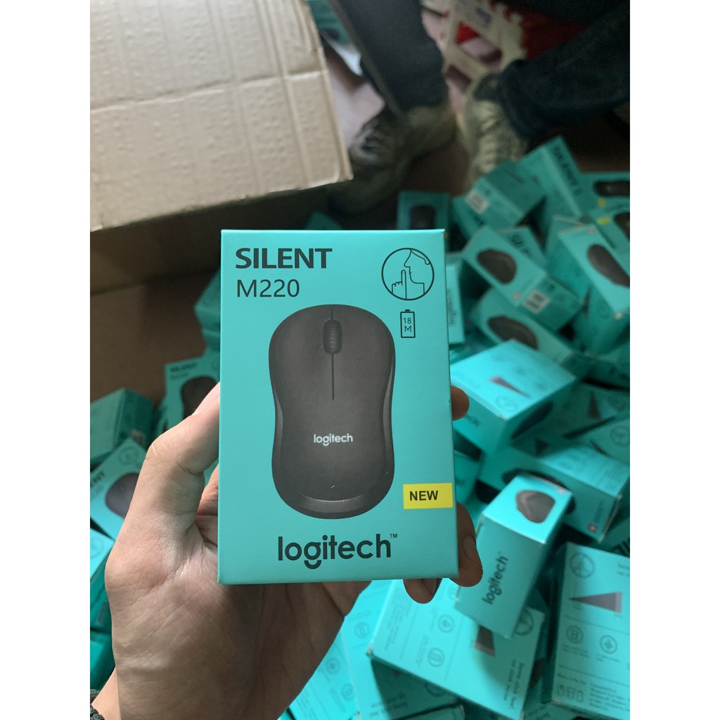 Chuột không dây logitech silent M220