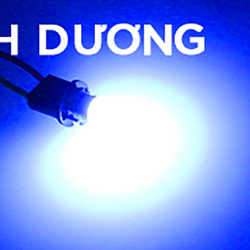 01 bóng LED T10 Super COB max sáng lắp demi, xi nhan xe máy, ô tô DC12v
