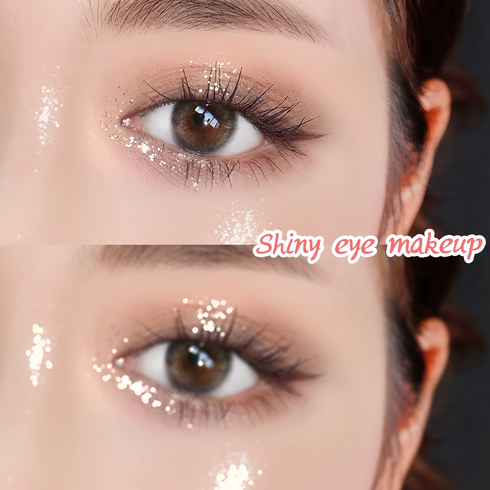 GECOMO Phấn Mắt Dạng Lỏng Lấp Lánh Fine Flash High Gloss Eyeshadow 4 Màu
