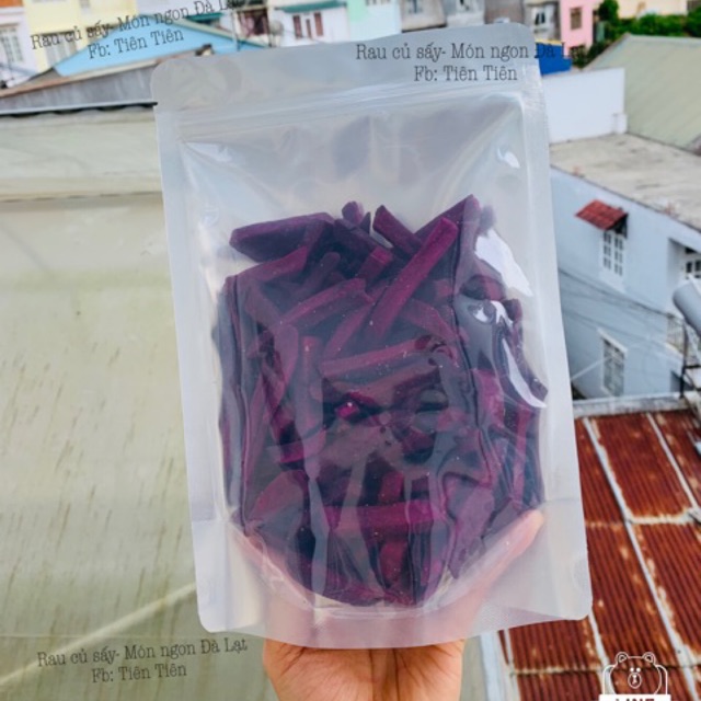 500Gr Khoai Tím Sấy Giòn Loại A