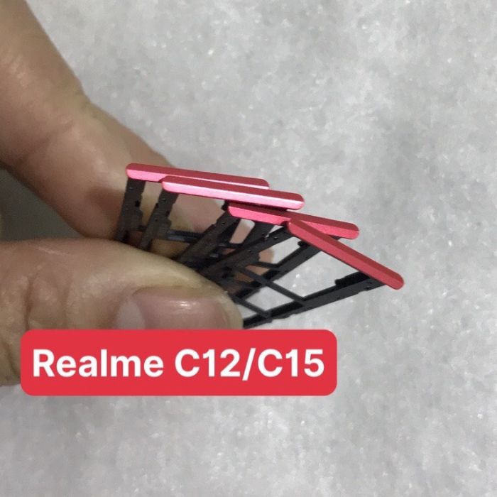 Khay sim Realme C12 / C15 dùng chung