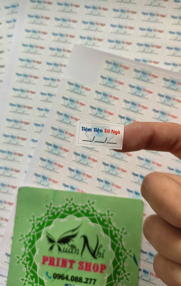 Tem vỡ in theo yêu cầu