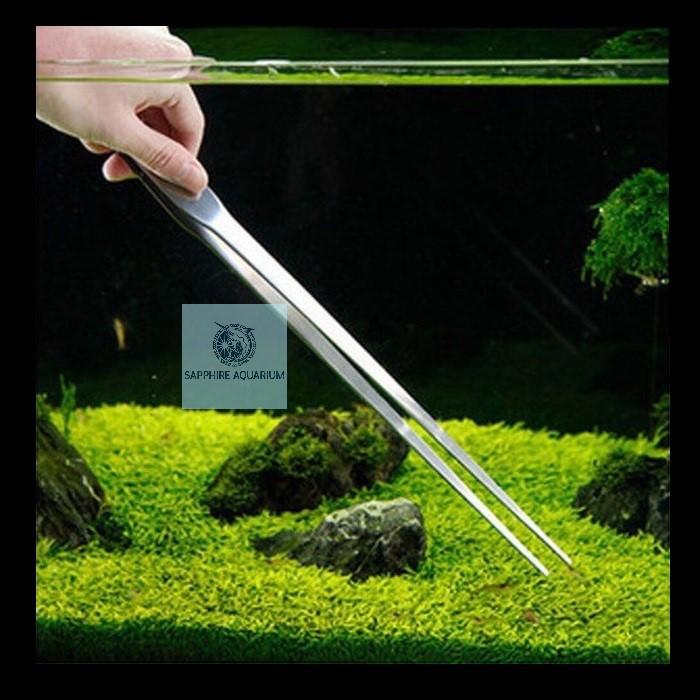 Nhíp trồng cây thủy sinh 27cm - đầu cong
