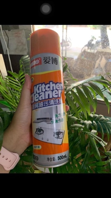 [HCM]Chai xịt bọt tuyết vệ sinh nhà BẾP Kitchen Cleaner