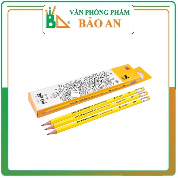 Bút chì mỹ thuật chuyên nghiệp, bút chìBút chì mỹ thuật chuyên nghiệp - Văn phòng phẩm Bảo An lục giác phác thảo phiên bản cao cấp Thiên Long 6B GP-025