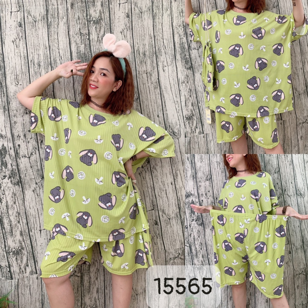 Đồ bộ đùi short big size ss-dai cute dễ thương - 15541-15542-15565-15566 linhstyle