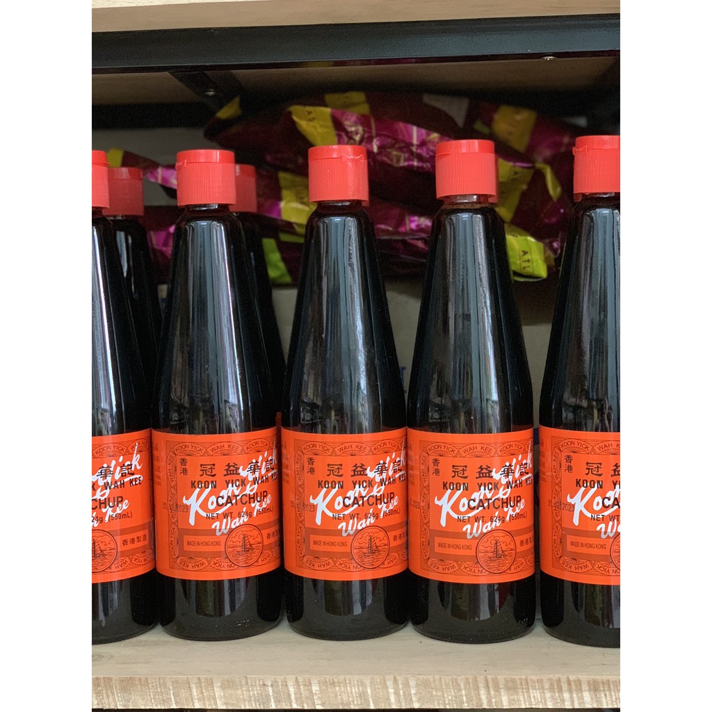 [HCM]Dấm CatChup Koon Yick Wah Kee 550ml