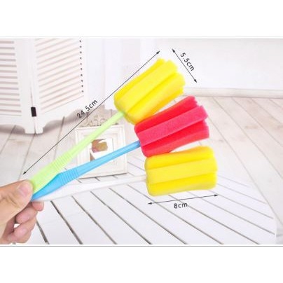 Dụng Cụ Cọ Rửa Cốc Chén Ly, Cọ Bình Sữa