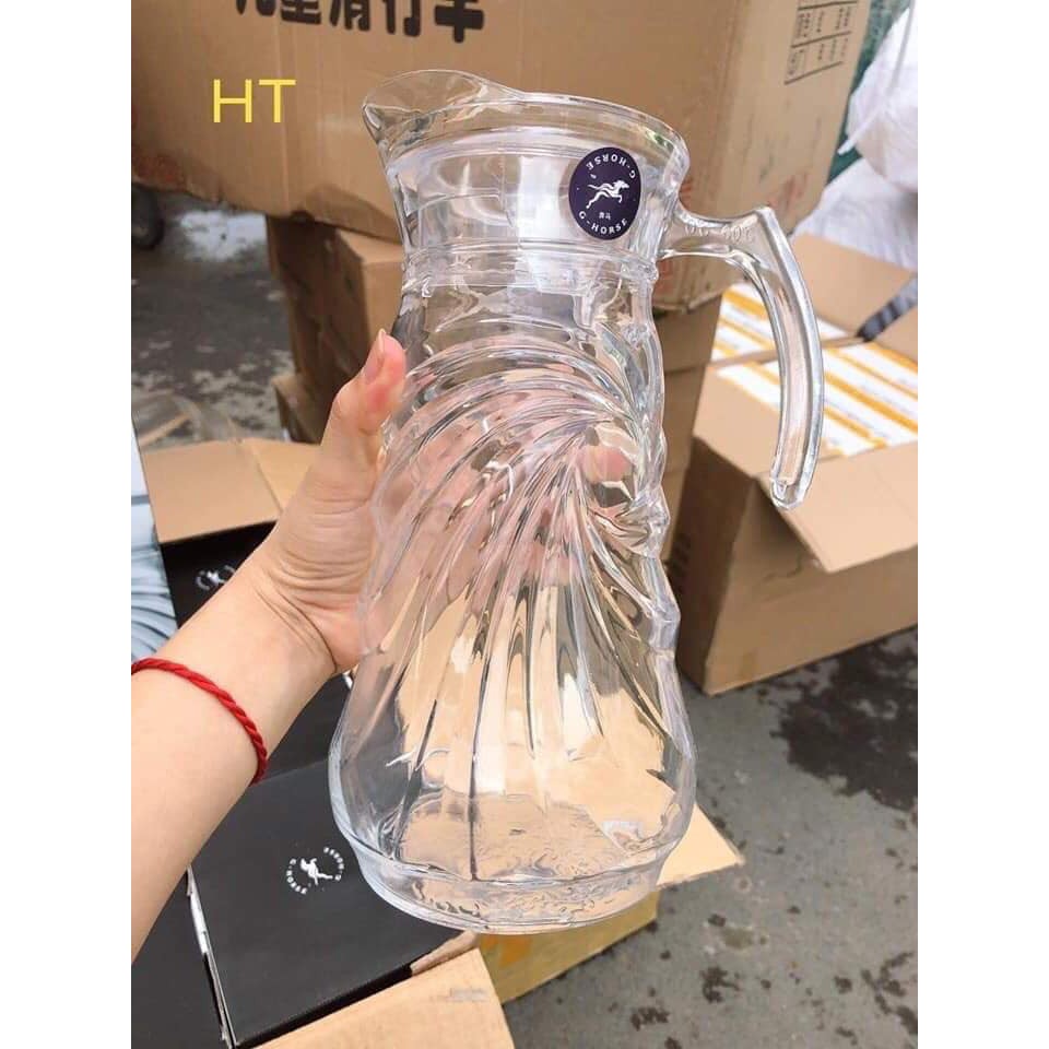 Bình Đựng Nước Thủy Tinh - Mẫu Mới Nhất 1,5 lít