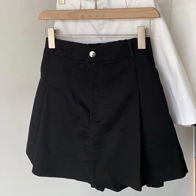 Chân Váy Kaki Basic Xếp Ly Mẫu Mới_002