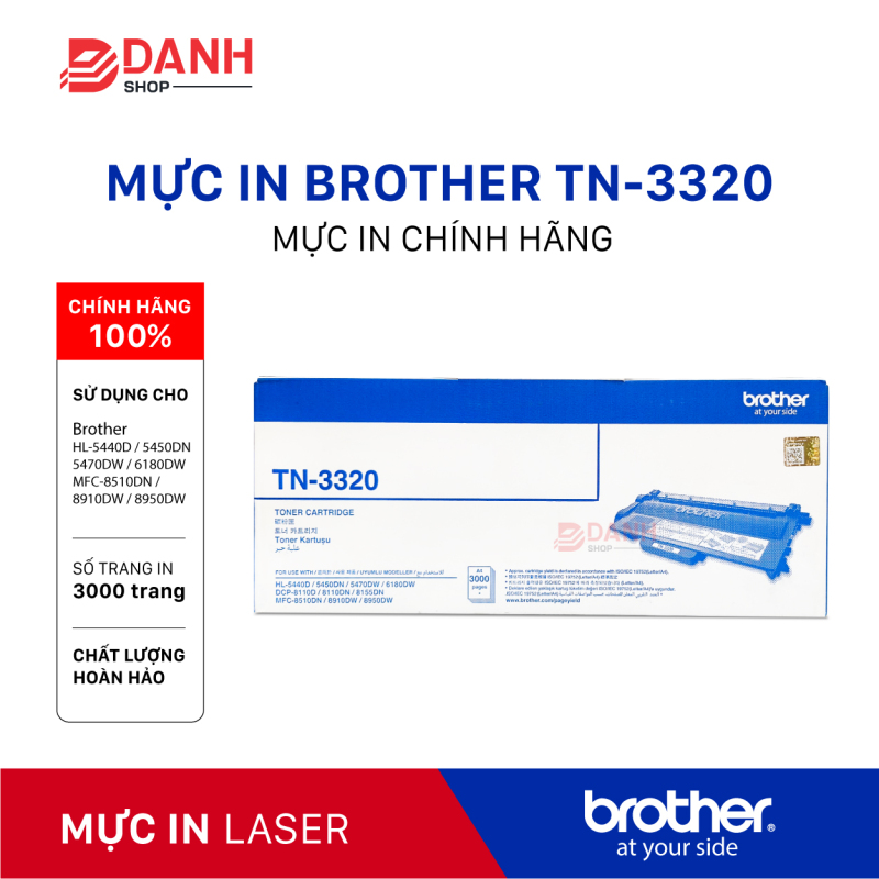 Bảng giá Mực in Laser Brother TN 3320 for Brother HL-54xx/ MFC-8910DW CHÍNH HÃNG Phong Vũ