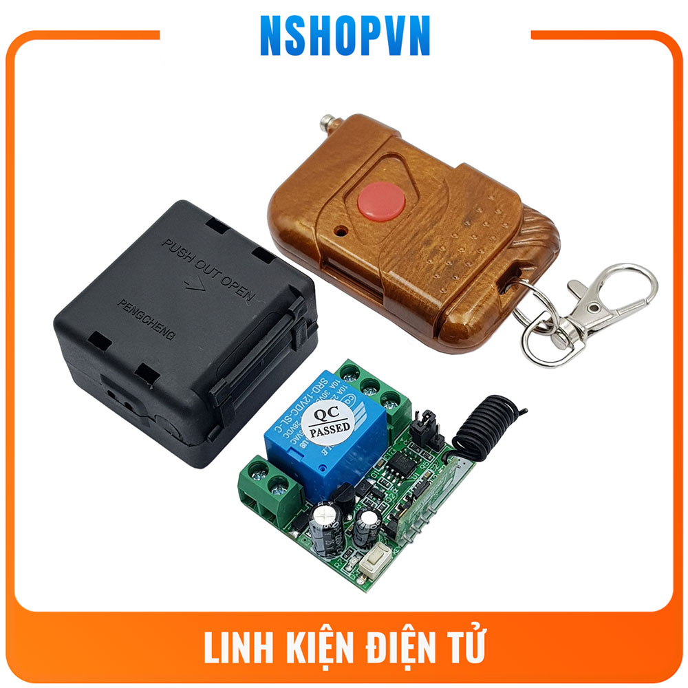 Bộ điều khiển Relay 1 kênh học lệnh 315Mhz