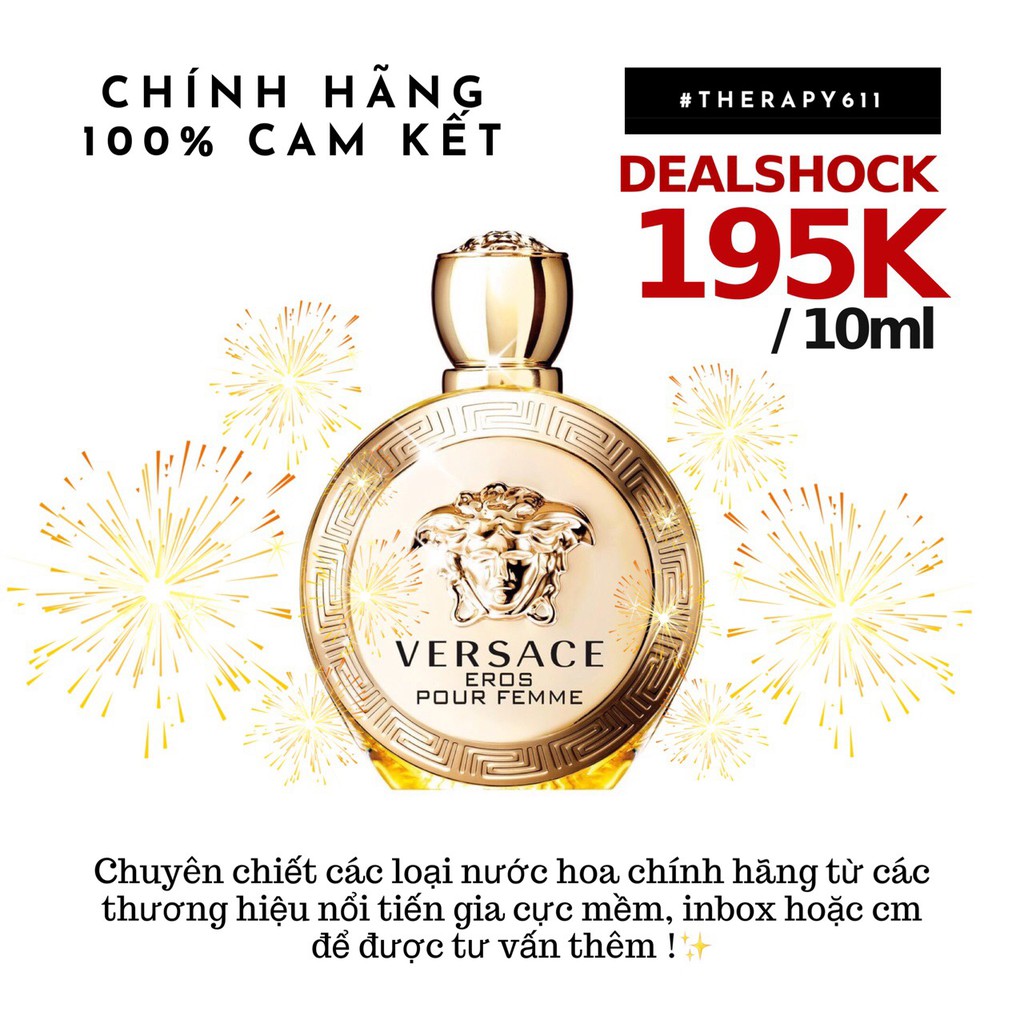 Nước Hoa Mẫu Thử Nữ Versace Eros Pour Femme