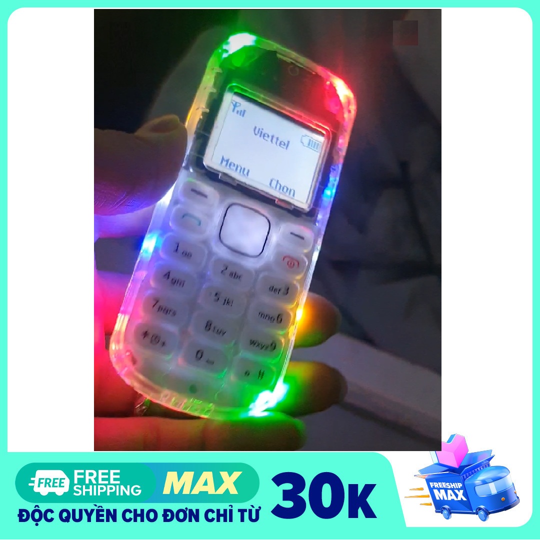 Điện thoại giá rẻ Nokia 1280 Độ Led 10 bóng...