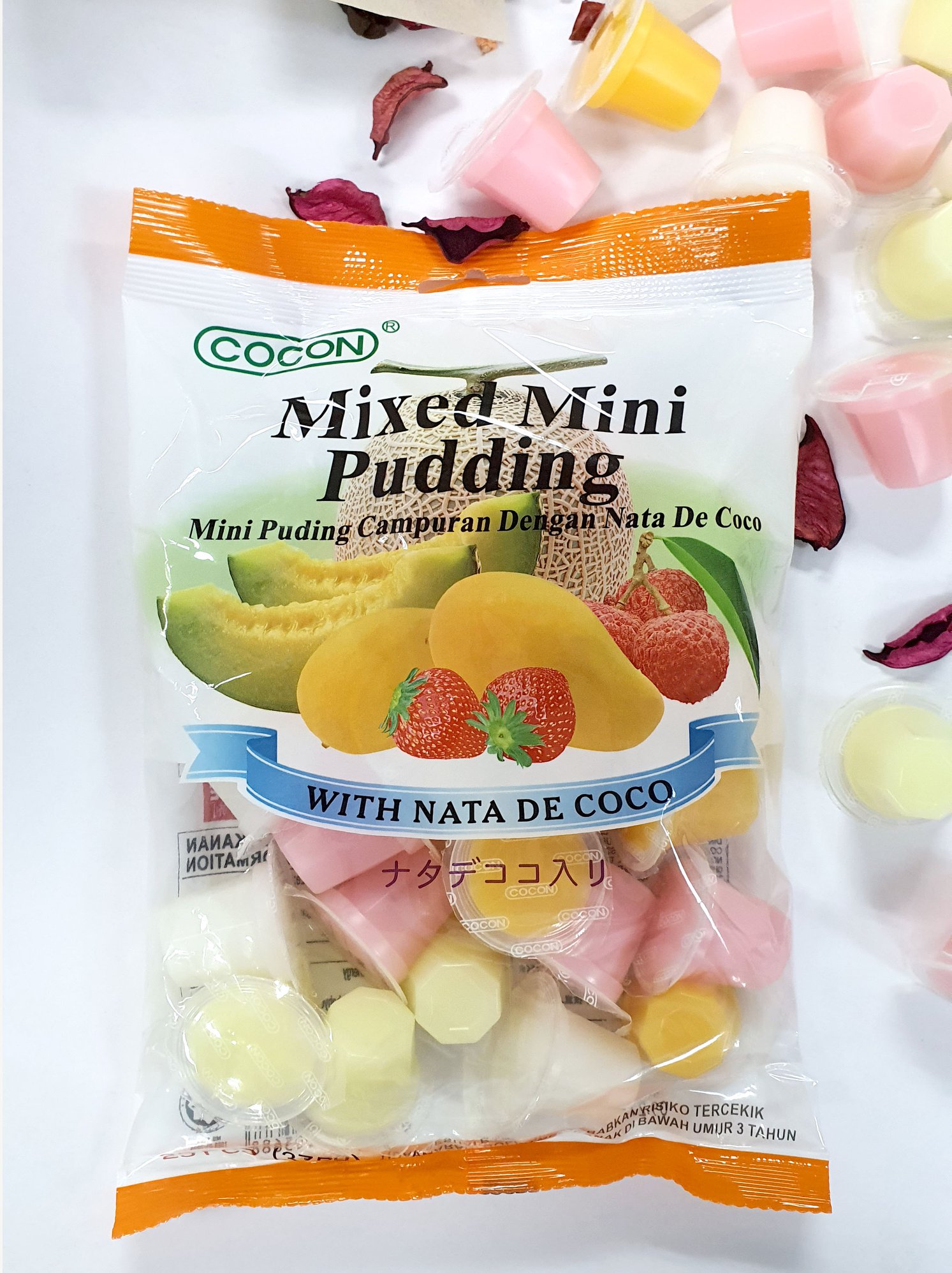 Thạch Rau Câu Trái Cây Cocon 375g