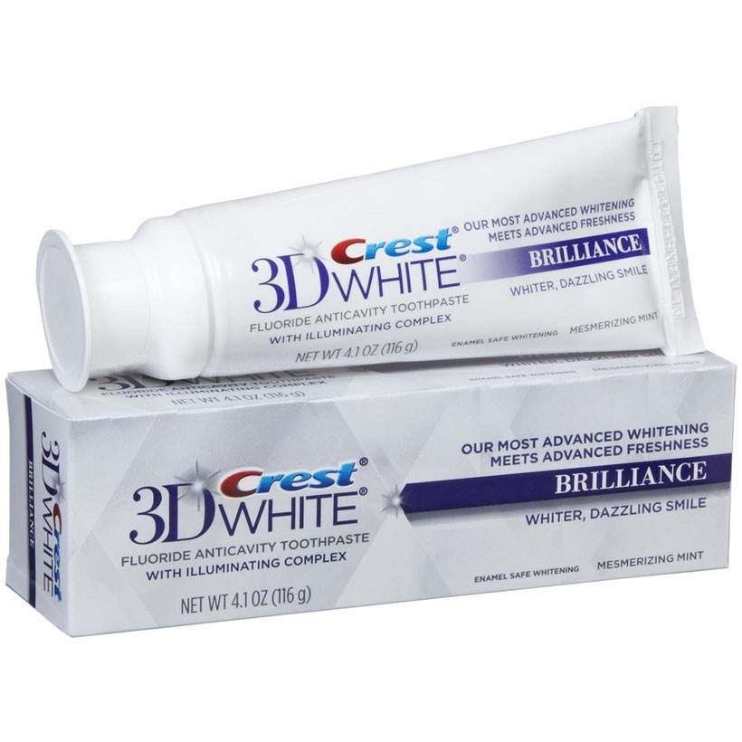 Kem đánh trắng răng Crest 3D White Brilliance 116g