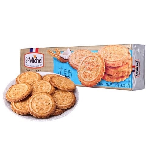 Bánh quy bơ St Michel Sablés dừa 120g