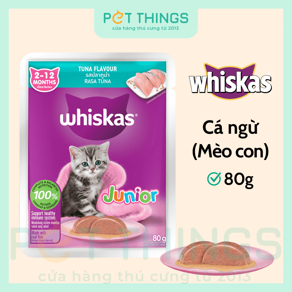 Pate Whiskas 80g For Cats