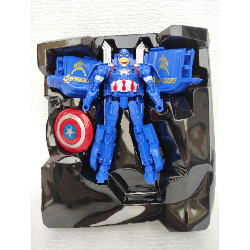 Đồ chơi robot đội trưởng mỹ biến hình 556317