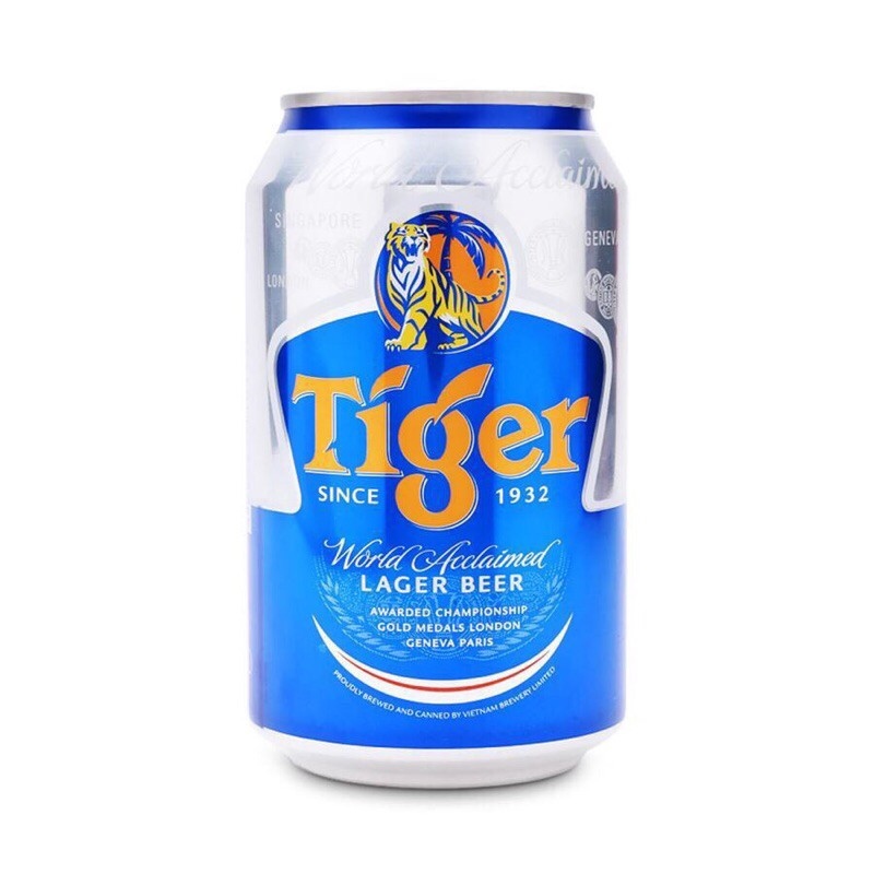 Bia tiger lon 330ml