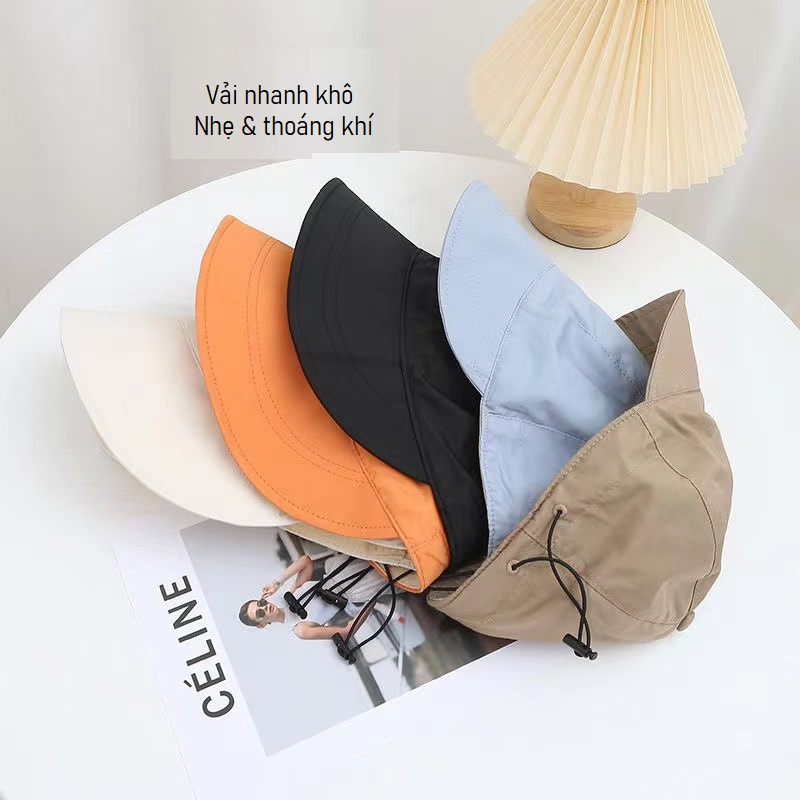 [HCM] Nón Chống Nắng Vành Rộng Thời Trang, Nón Bóng Chày, Có Dây Điều Chỉnh Vừa Đầu, Mỏng Nhẹ Thoáng Khí, Giặt Nhanh Khô, Chống Nắng Tốt -SOHANEI FAM