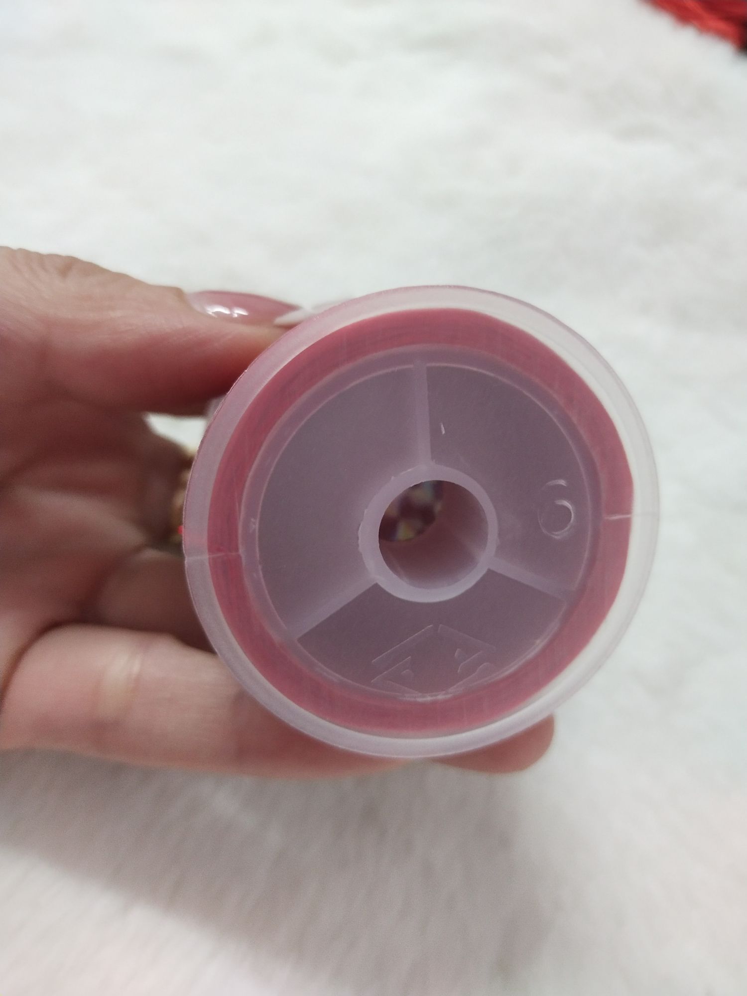 [HCM]Cuộn cứoc lụa màu đỏ xâu chuỗi vòng hạt 60m