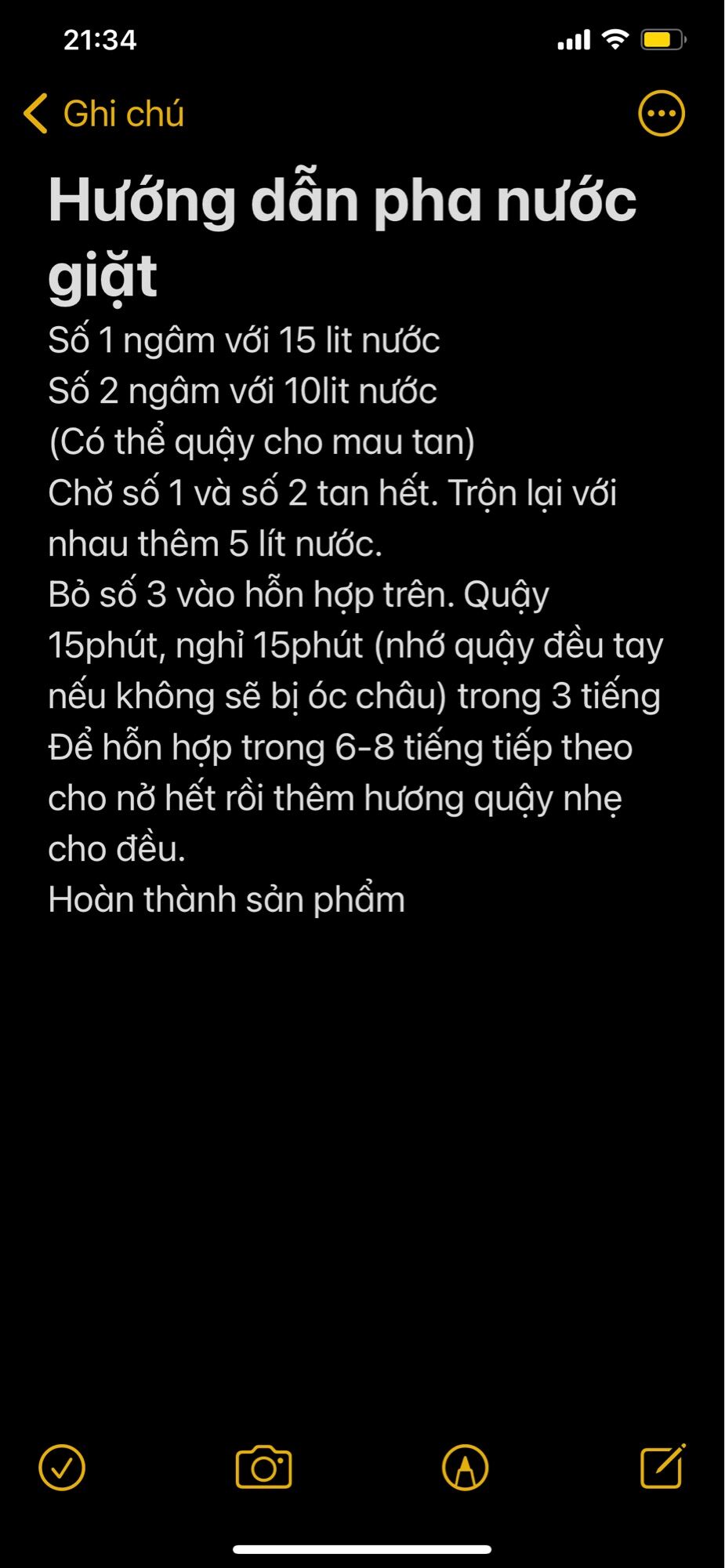 Combo pha 30lit nước giặt tại nhà siêu rẻ