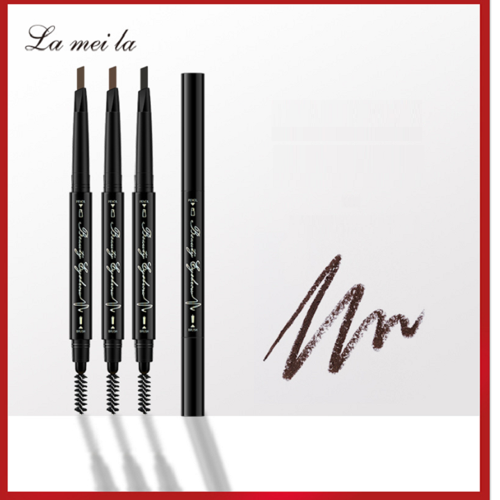 Bút Chì Kẻ Mày Lameila Double Eyebrow Pencil