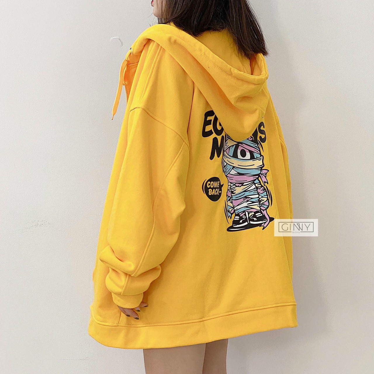 [HCM]ÁO KHOÁC NỈ FORM RỘNG - ODER QUẢNG CHÂU FREESIZE
