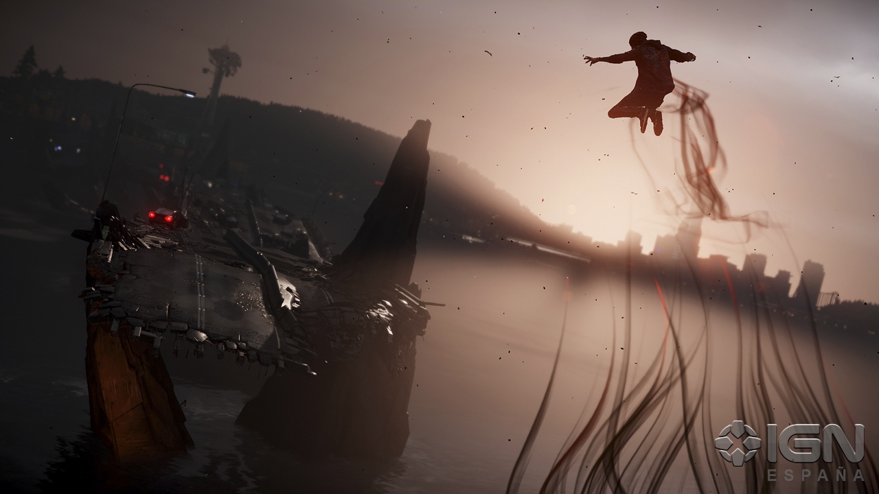 Đĩa game PS4 inFamous Second Son.