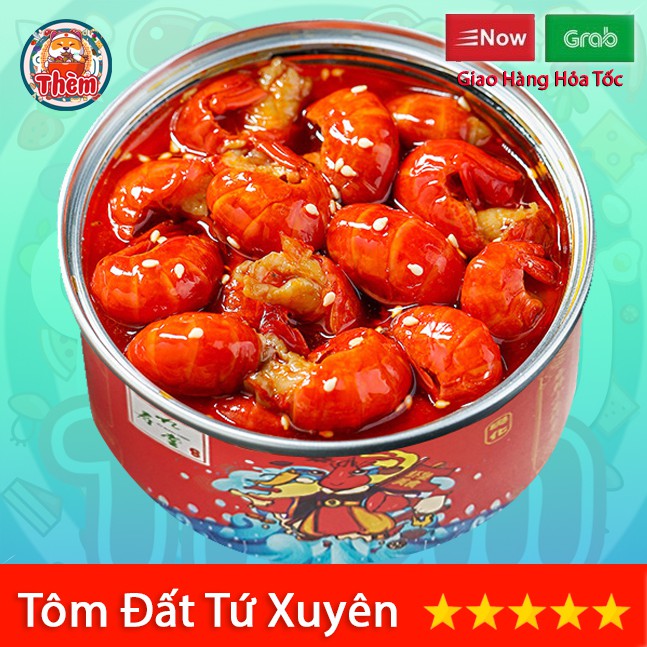 Tôm hùm đất sốt cay đóng hộp