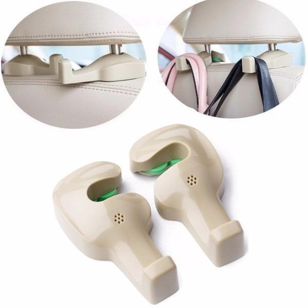 Móc treo đồ đa năng gắn sau lưng ghế xe hơi, ô tô, chất liệu nhựa cao cấp, chịu lực tốt