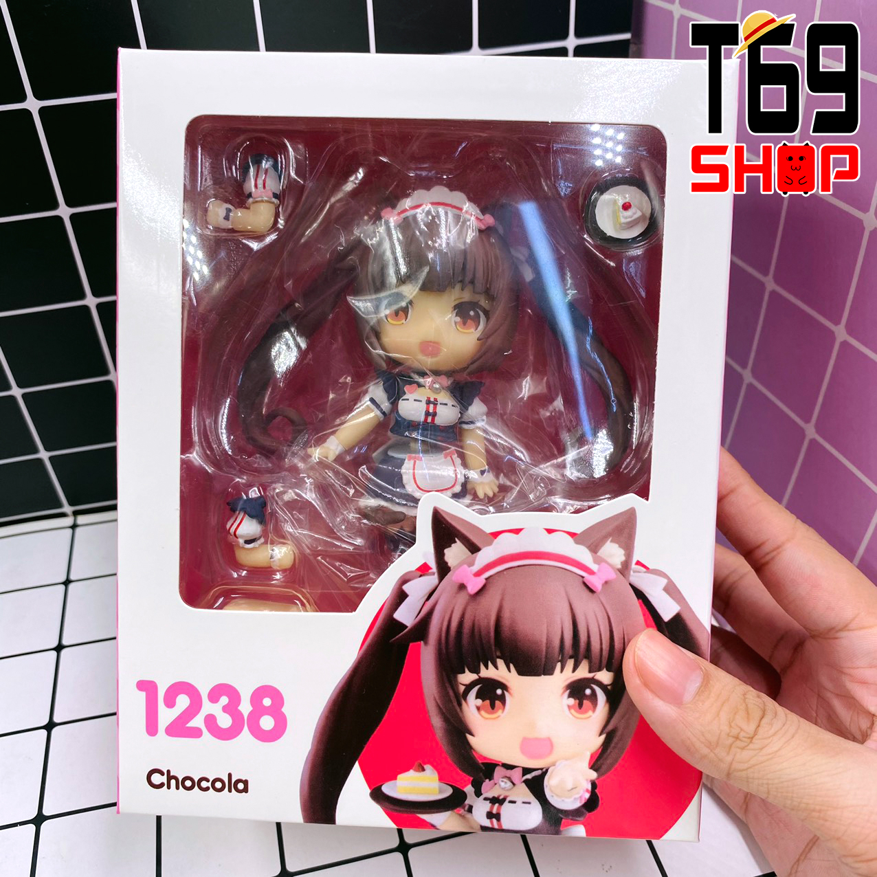 Mô hình Nendoroid 1238 - Chocola - anime Nekopara [T69 Shop]