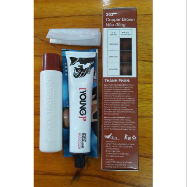 Nhuộm Phủ Bạc Young Thời Trang 60g x2