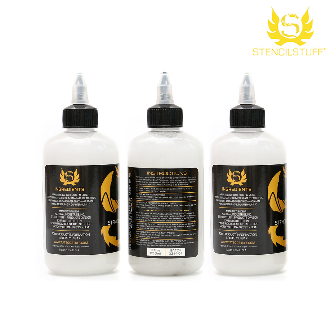 Gel scan in Hình Xăm Stencil Stuff 240ml siêu bám , siêu nét