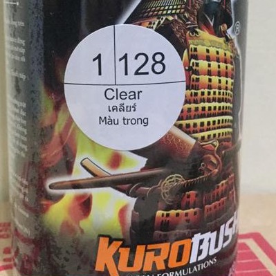 Sơn samurai bóng - Chai phủ bóng 128 sơn xịt samurai